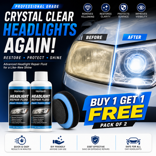 Car Headlight Repair Fluid